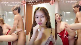 คลิปหลุด mojiniim น้องนุ่มนิ่ม สาวสวยยืนเเปรงฟันอยู่โดนแฟนหนุ่มเดินเข้ามาจับบีบนมดูดนมคาห้องห้องก่อนโดนเย็ฌดตามสเต็ปเสียวครางลั่นห้แงน้ำเลย