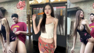 คลิปหลุดมาใหม่ ndream น้องดรีม แอบเเซ่บเย็ดเอาท์ดอร์อยู่หลังร้านเหล้ากลัวคนมาเห็นรีบๆเย็ดเงี่ยนก็เงี่ยนแต่ก็กลัวคนมาเห็นจับควยเสียบหีซอยเสียวอย่างร้องเบาๆซอยรัวๆยืนเย็ดจนน้ำแตกแล้วกลับบ้าน